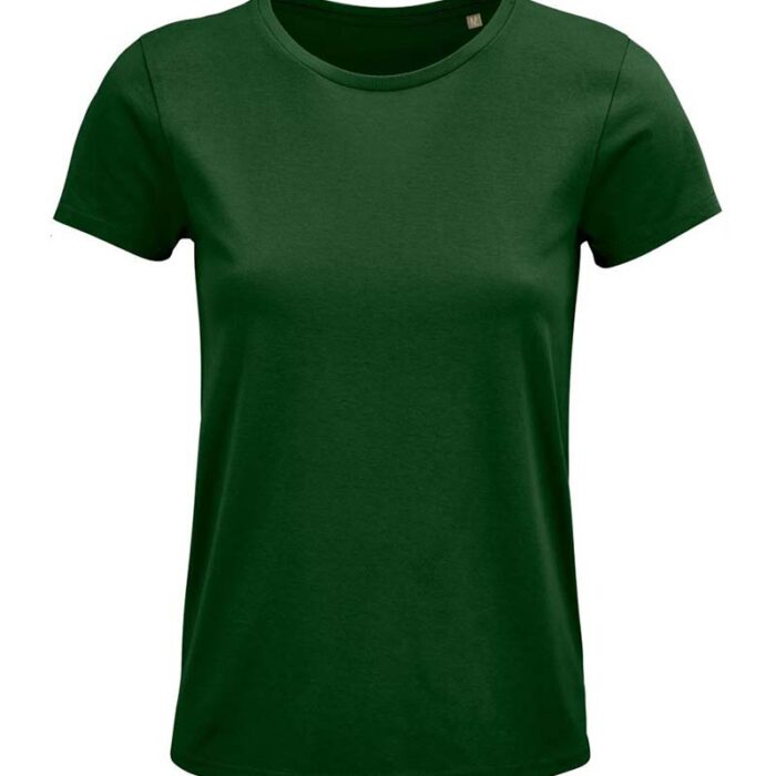 100% Bio Baumwolle T-Shirt Bottle Green
